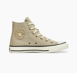 CALZADO CONVERSE HEATHERED SHEEN ALTO BEIGE