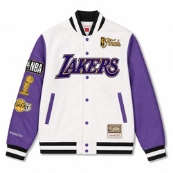 CHAQUETA MITCHELL AND NESS LAKERS CHAMPIONS