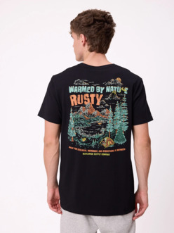 REMERA RUSTY HAWKER RUSTY NEGRO