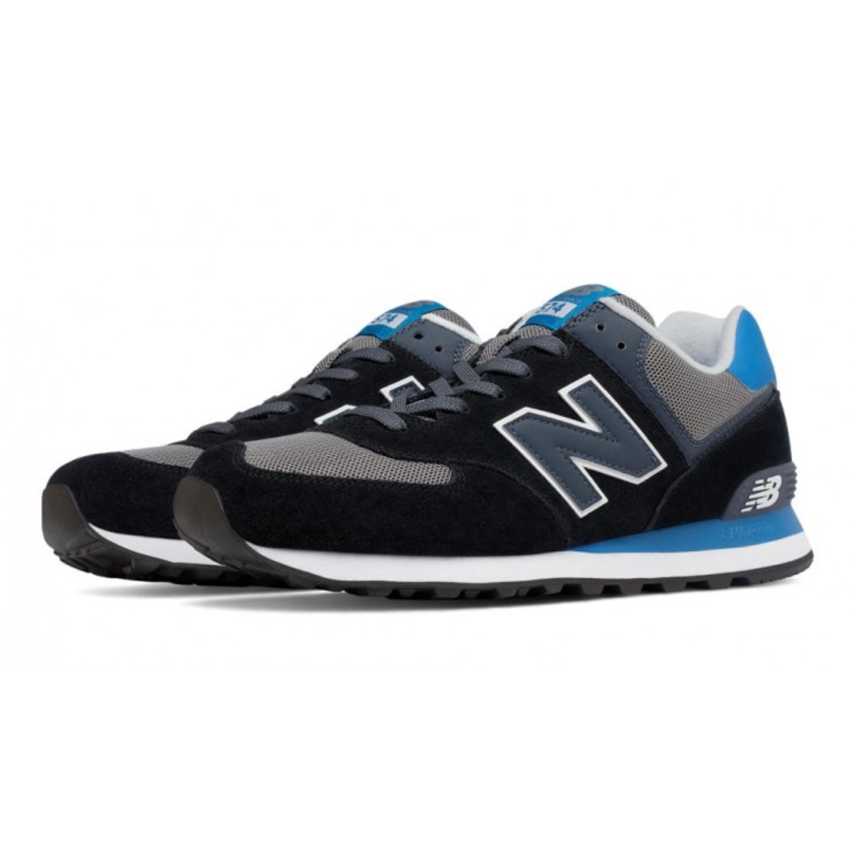 new balance 574 negro azul new balance 574 negro azul
