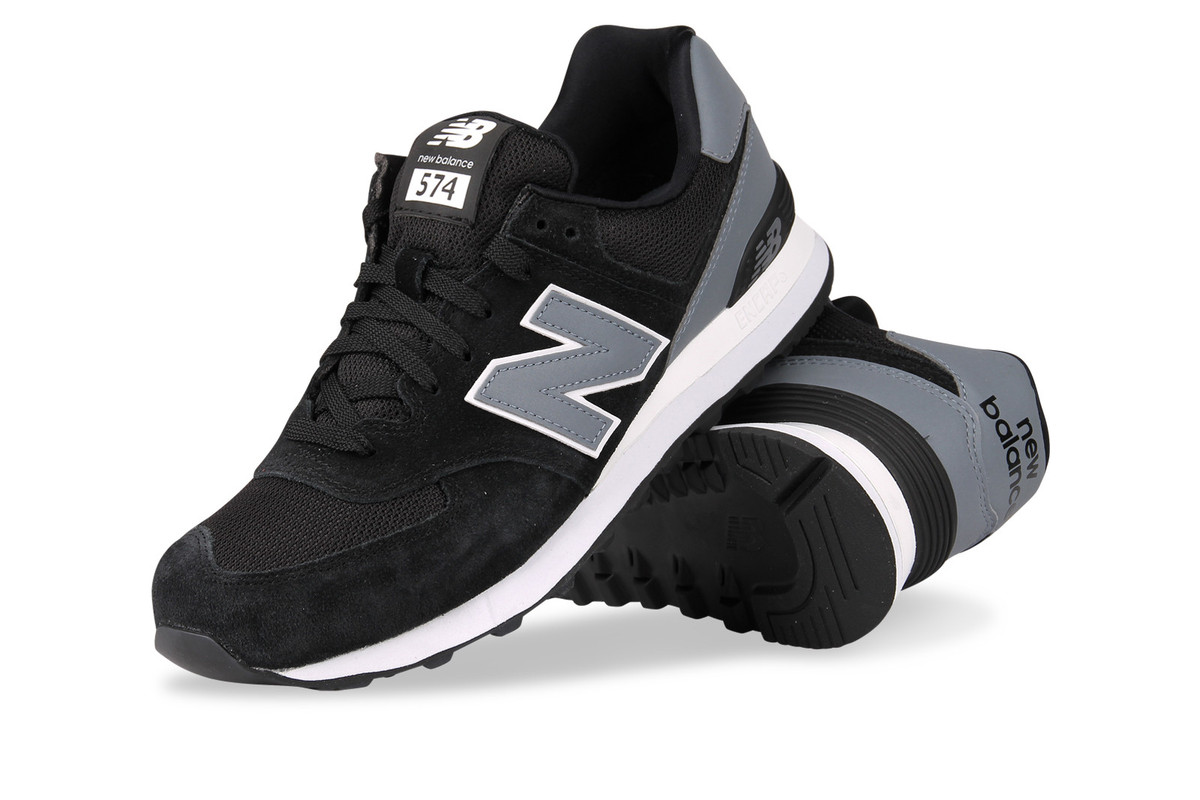 CALZADO NEW BALANCE CLASICO 574 NEGRO/GRIS N 295 Cod:ML574CNA - New Balance  - New York Store No Paraguay - Tienda Online de Ropas, Accesorios y Calzados